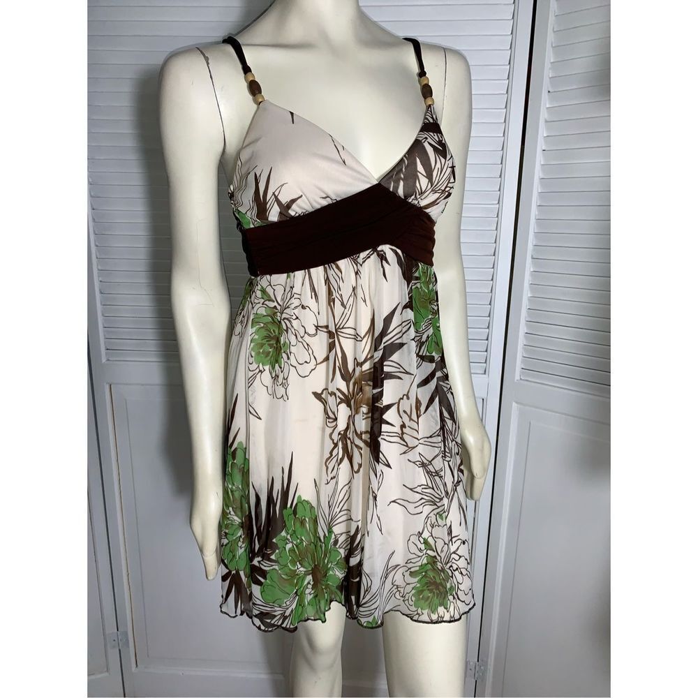 Vintage Speechless Double Layered Spandex Mesh Mini Dress Small‎